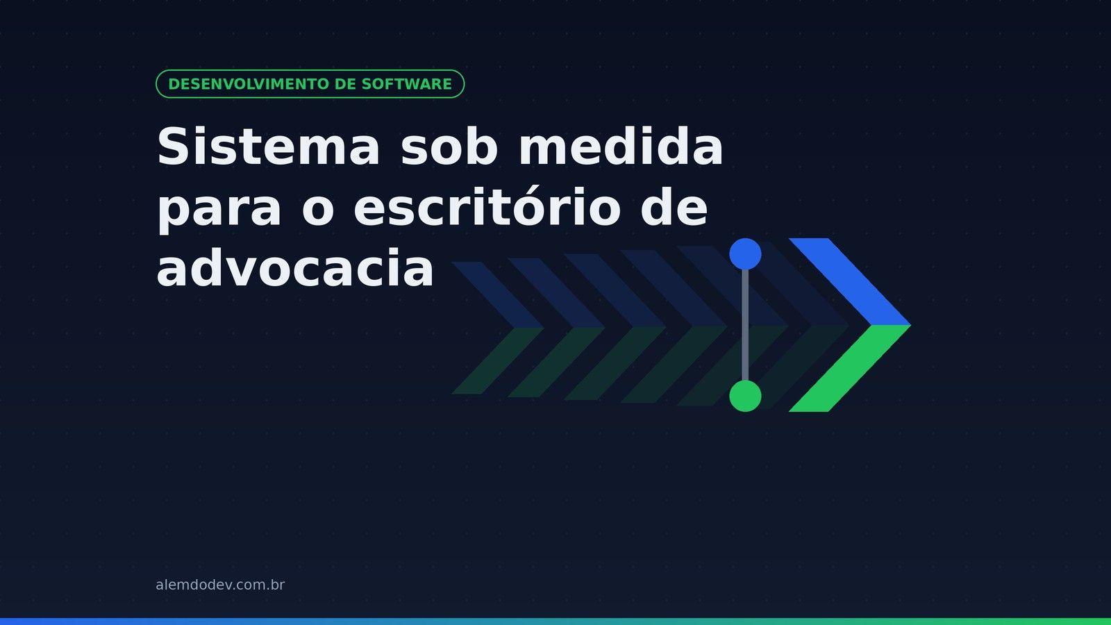 Capa do post: sistema sob medida para o escrit�rio de advocacia, ilustrando supervis�o de IA