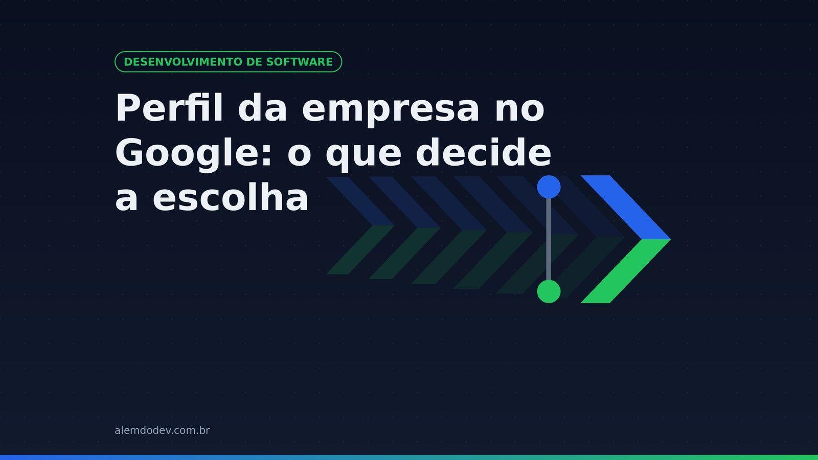 Capa do post: Perfil da empresa no Google decide qual clínica ou escritório o paciente escolhe